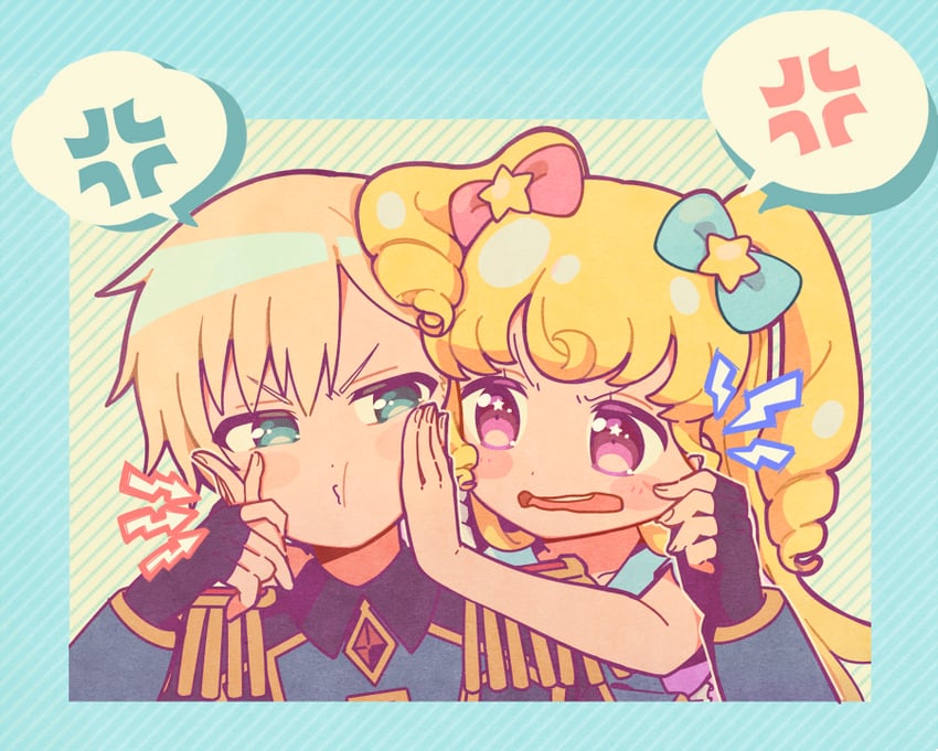 yumekawa yui and yumekawa shogo (pretty series and 2 more) drawn by 5.5