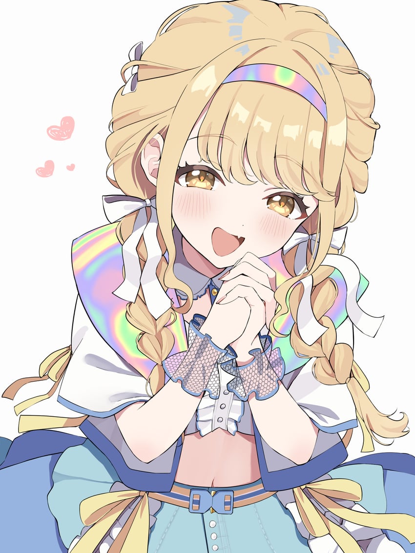 fujita kotone (idolmaster and 1 more) drawn by ura_(hamburg_oniku)