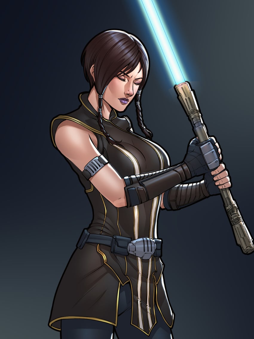 satele shan (star wars and 1 more) drawn by invictarex