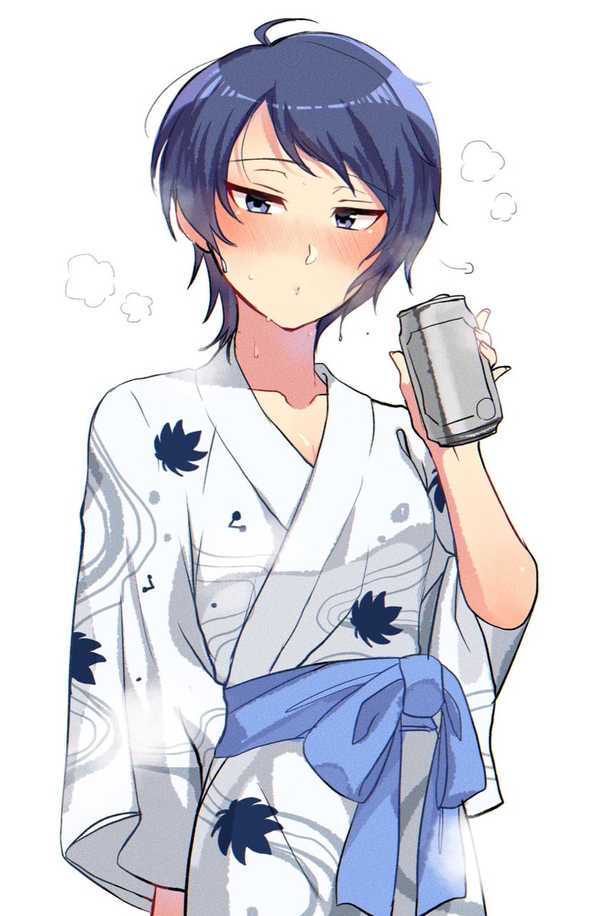 wakui rumi (idolmaster and 2 more) drawn by pmoufu