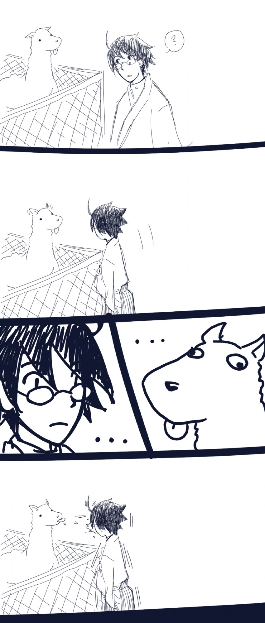 itoshiki nozomu (sayonara zetsubou sensei) drawn by orenji_iro