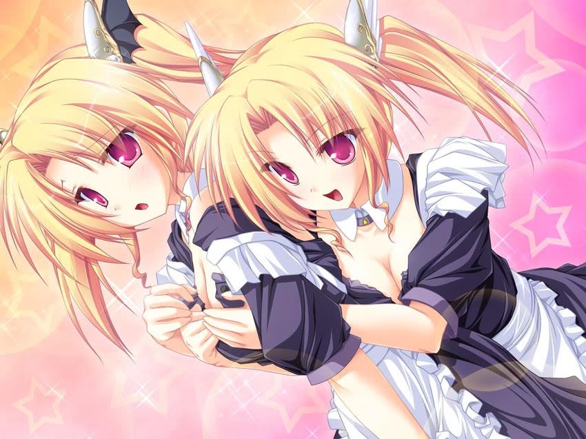 nina geminis and rena geminis (magus tale) drawn by tenmaso