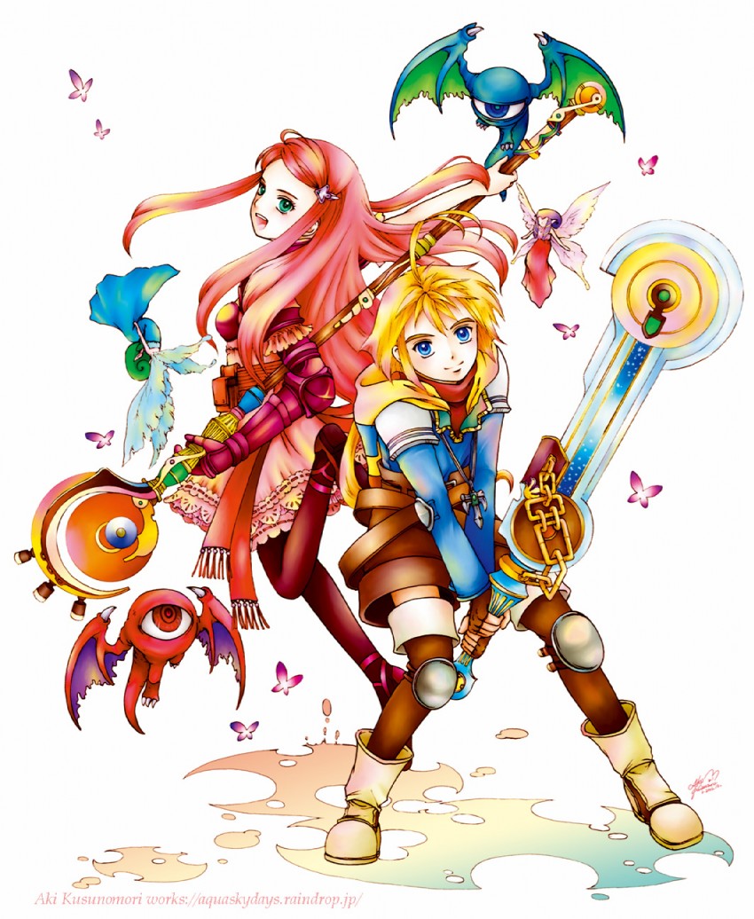 ritz malheur and marche radiuju (final fantasy and 1 more) drawn by sakura_shima_aki