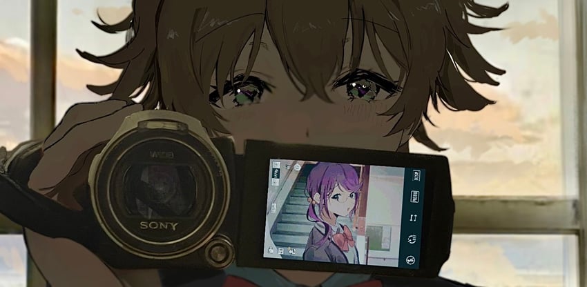 daiba nana and hoshimi junna (shoujo kageki revue starlight and 1 more) drawn by hokaze_(lx7i9frrkegzi1g)