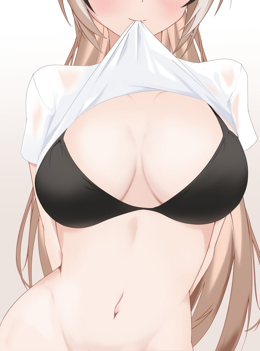 nanashi mumei (hololive and 1 more) drawn by narukahana
