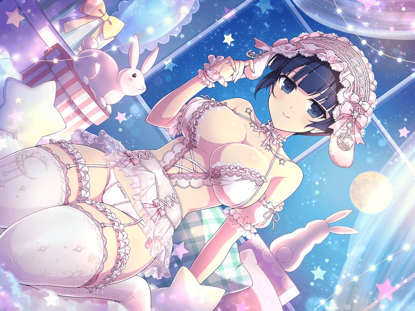yozakura (senran kagura and 2 more) drawn by yaegashi_nan