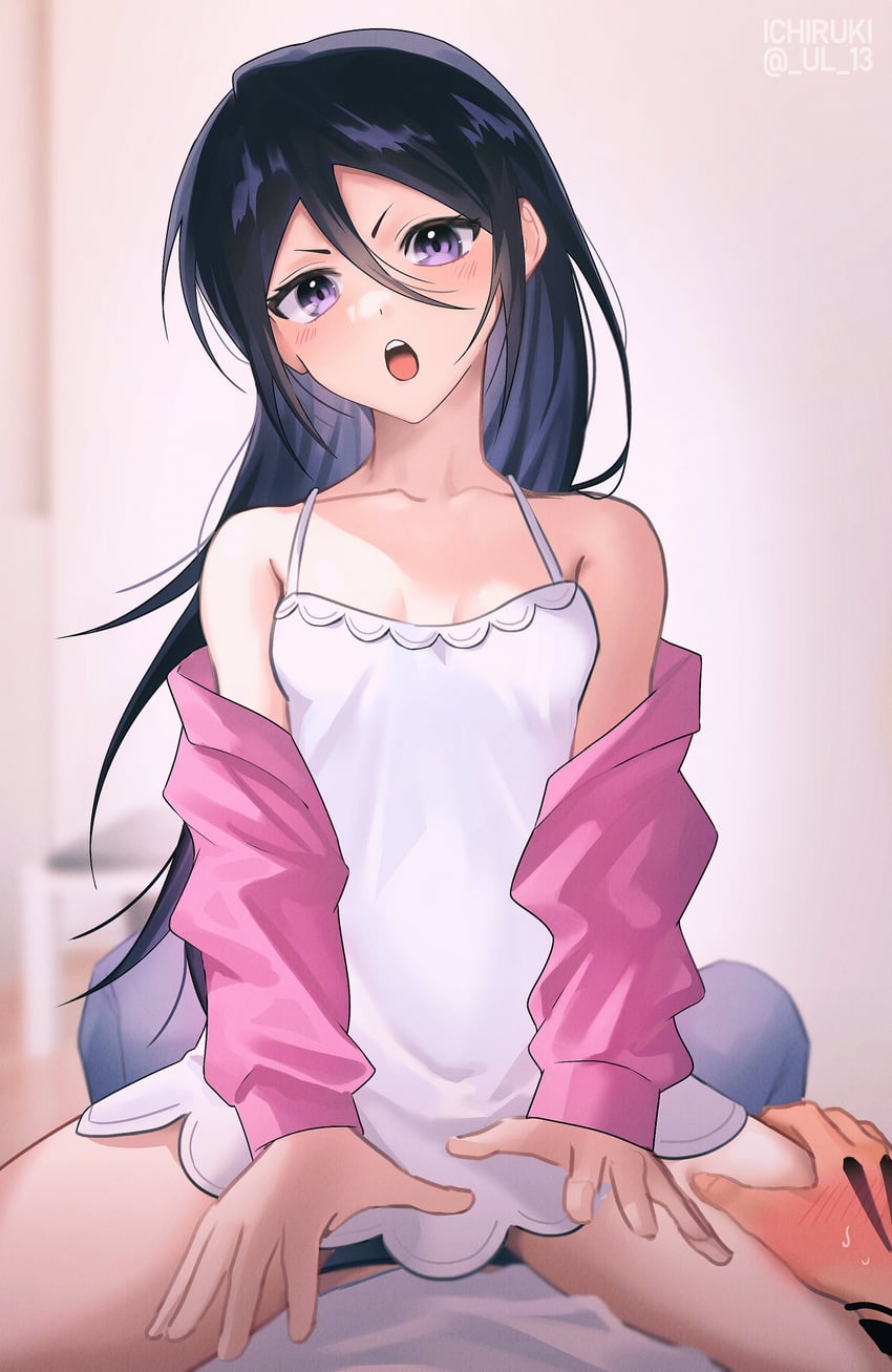 kuchiki rukia and kurosaki ichigo (bleach and 1 more) drawn by gwao_(_ul_13)