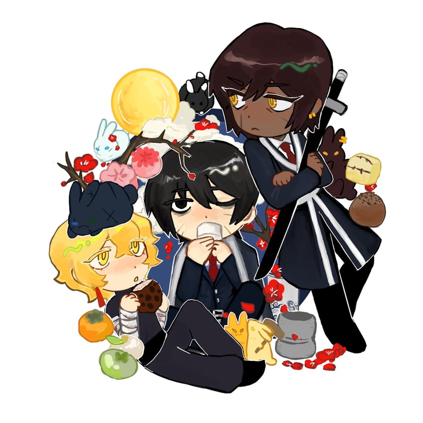 sinclair, yi sang, and outis (project moon and 1 more) drawn by wu_kai_zajiao_shiyan_shi