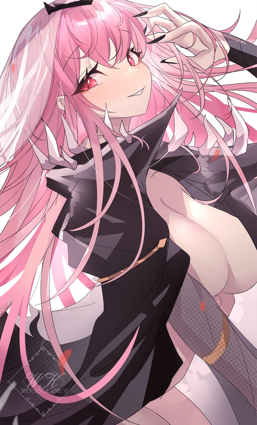 mori calliope (hololive and 1 more) drawn by weyas_kayur