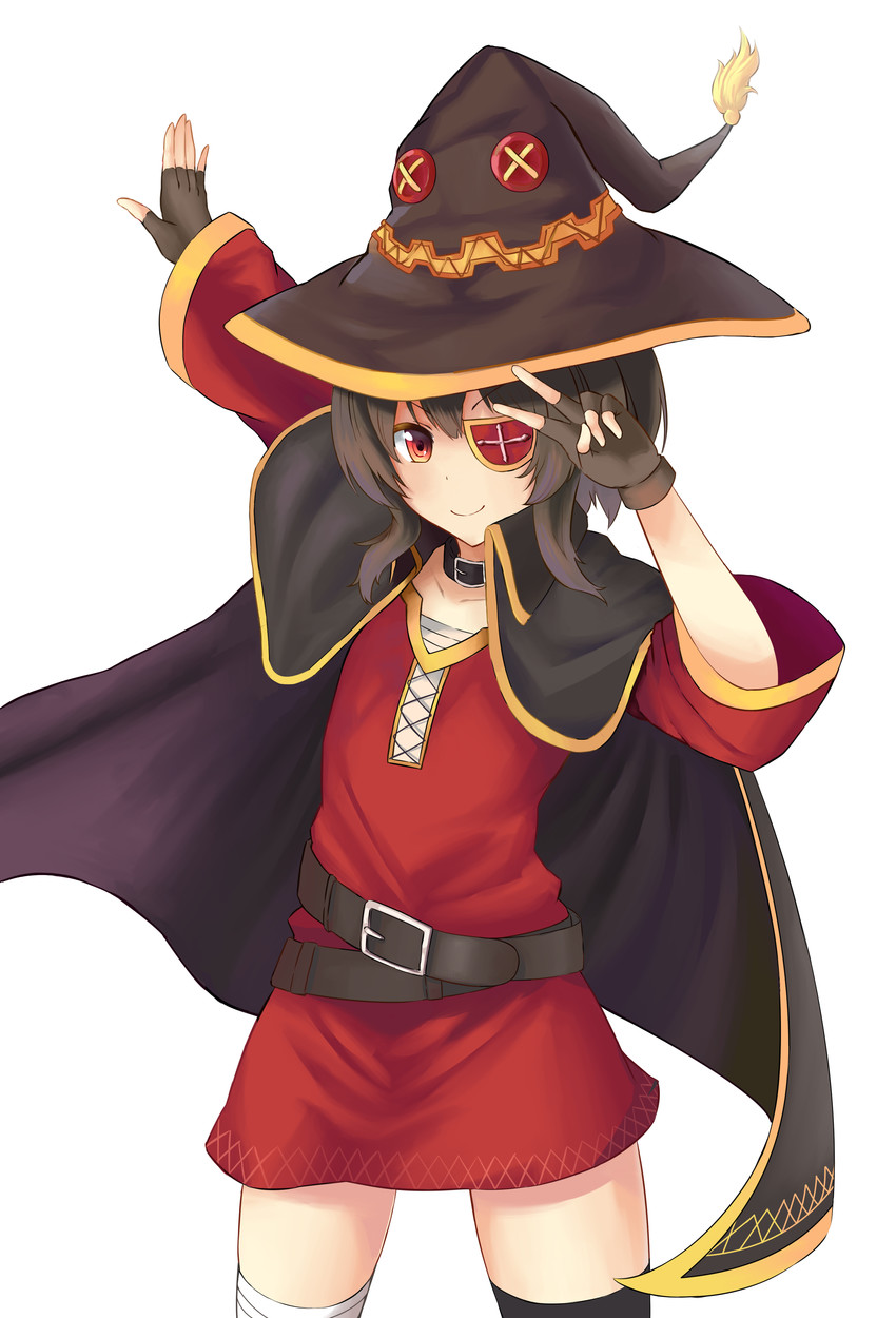 megumin (kono subarashii sekai ni shukufuku wo!) drawn by shinori_(efvbji6264)