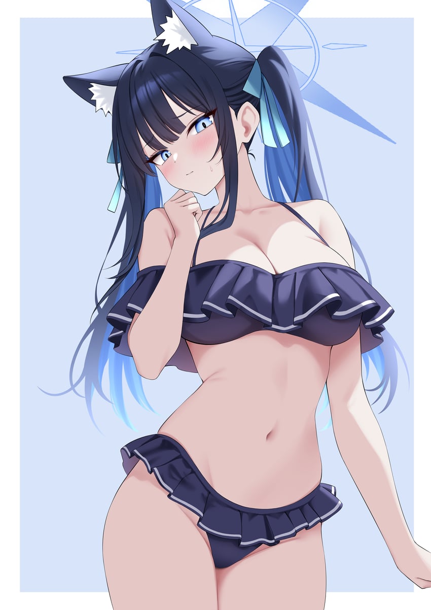 saori and serika (blue archive) drawn by espada_gcon