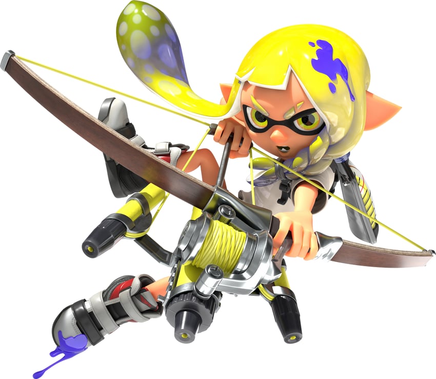 inkling player character, inkling girl, and veronika (splatoon and 1 more)