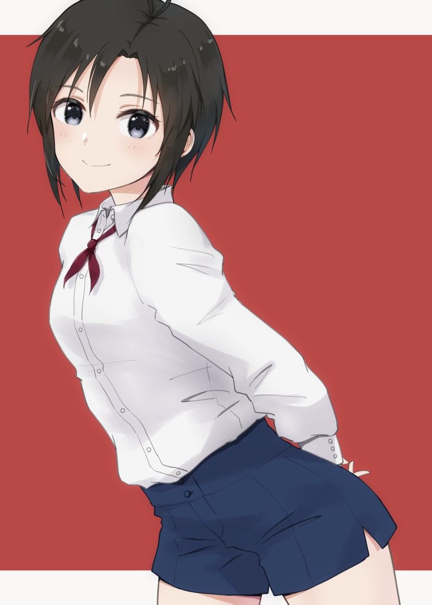 kikuchi makoto (idolmaster and 3 more) drawn by mogskg