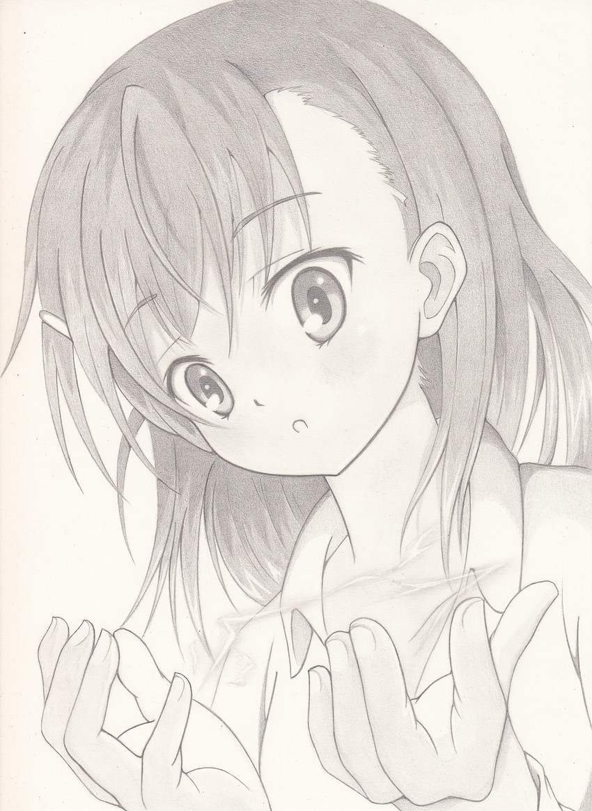 misaka mikoto (toaru majutsu no index) drawn by kinta_(distortion)