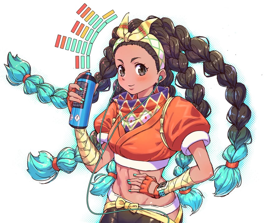 kimberly jackson (street fighter and 1 more) drawn by yamada_yamao