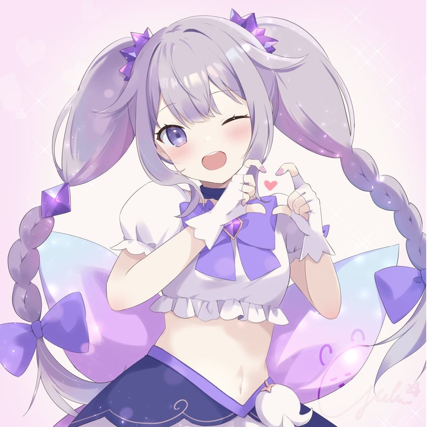 koseki bijou (hololive and 2 more) drawn by loveyuzu