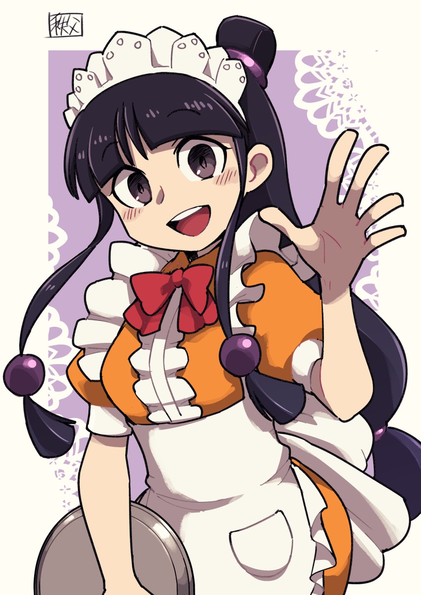 maya fey (ace attorney and 1 more) drawn by chichibu_(watson)