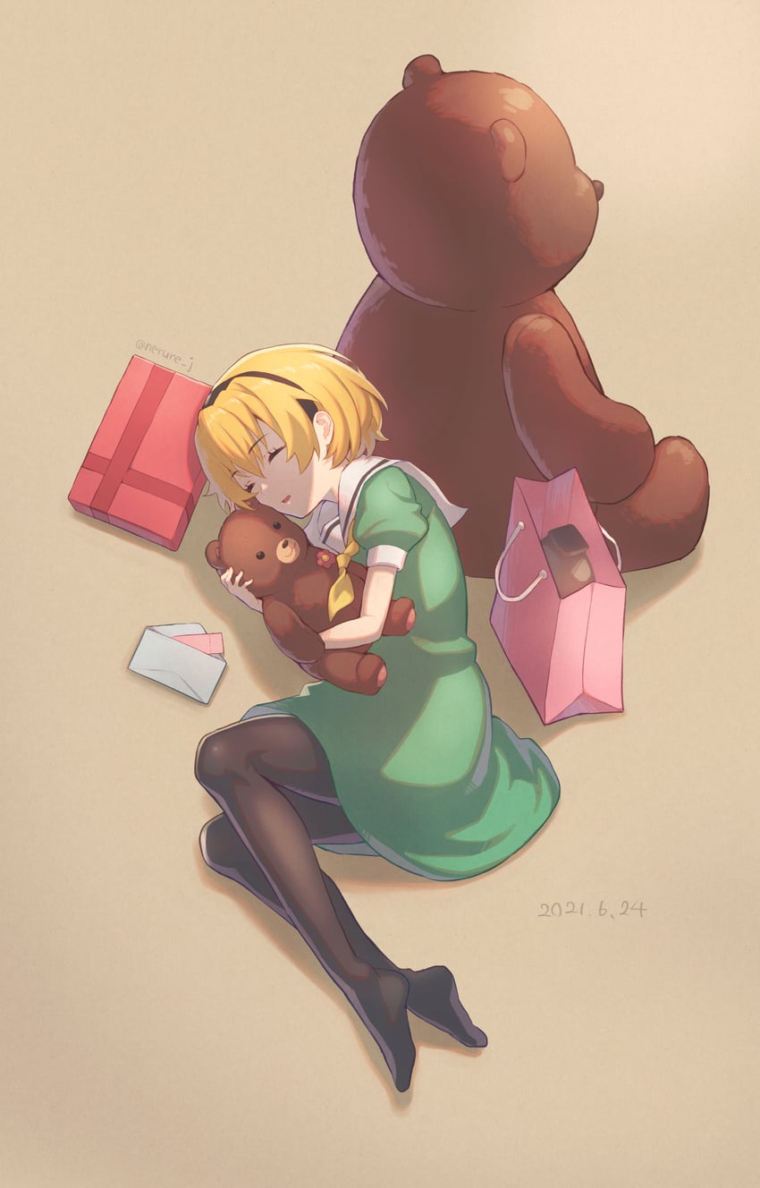 houjou satoko (higurashi no naku koro ni) drawn by nerune_j