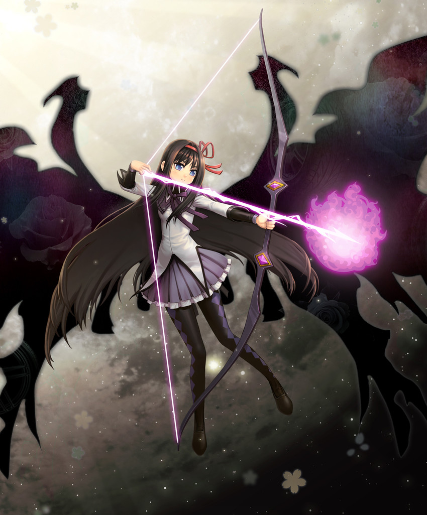 akemi homura (mahou shoujo madoka magica) drawn by k1_(erin22)