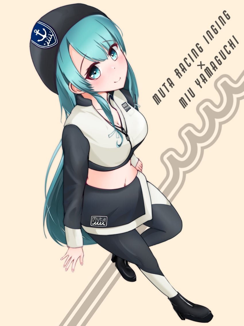 yamaguchi miu (inging motorsport) drawn by hiroki_tanabe
