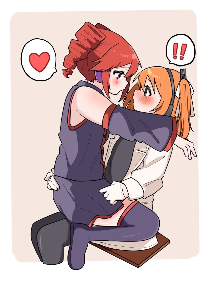 kasane teto and adachi rei (utau and 1 more) drawn by haru_maron