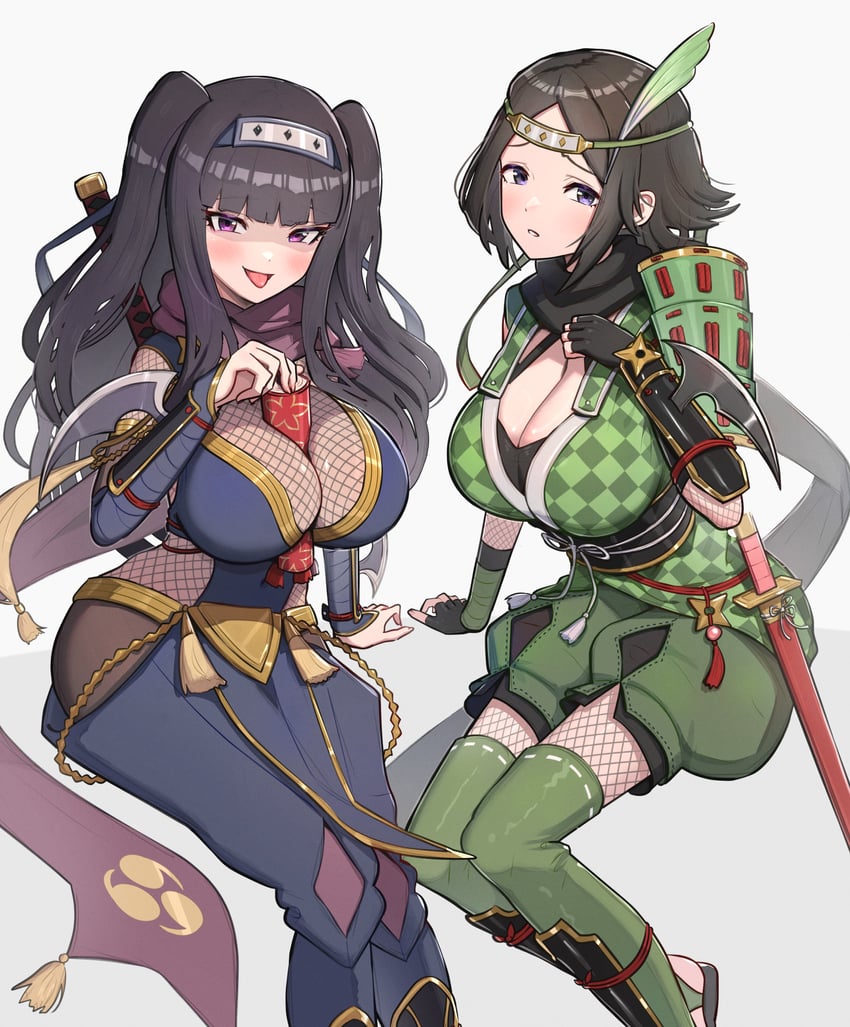 tharja and noire (fire emblem and 2 more) drawn by gonzarez