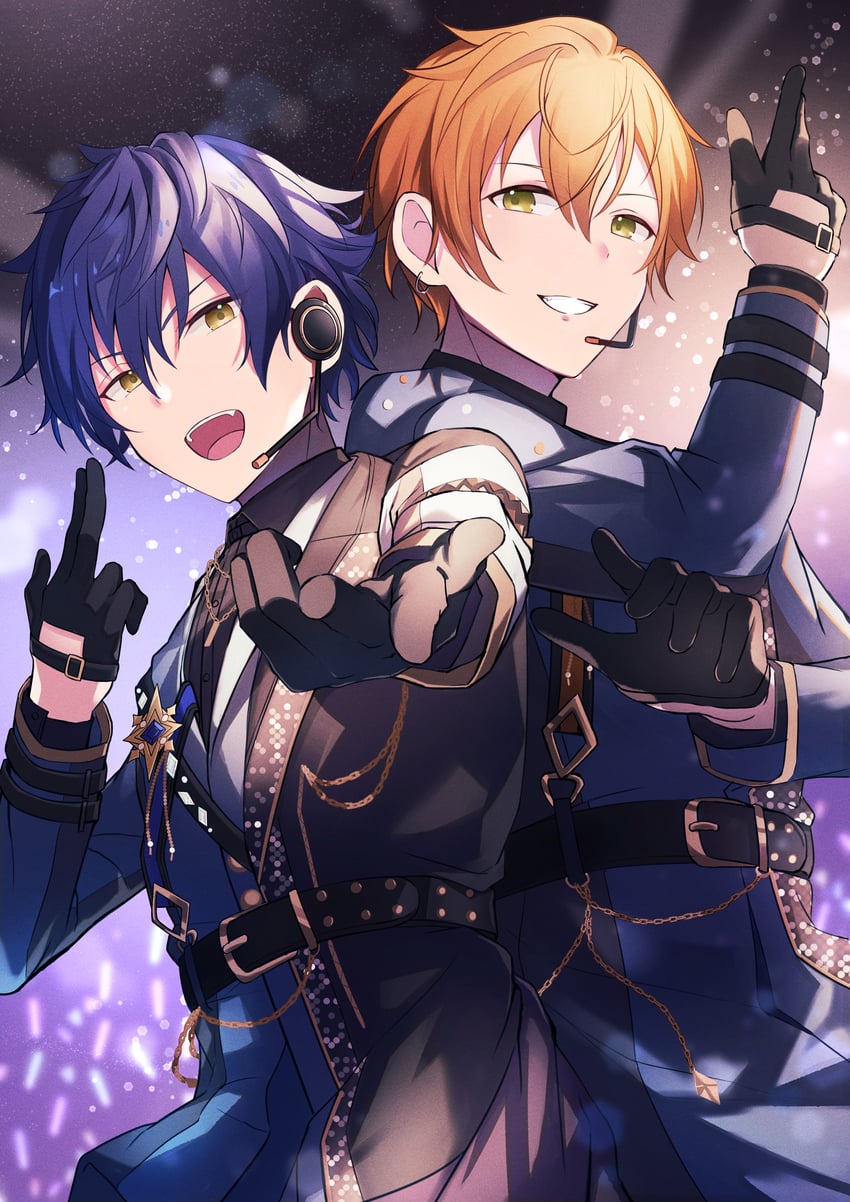 shinonome akito and sazanami jun (project sekai and 1 more) drawn by toratora789