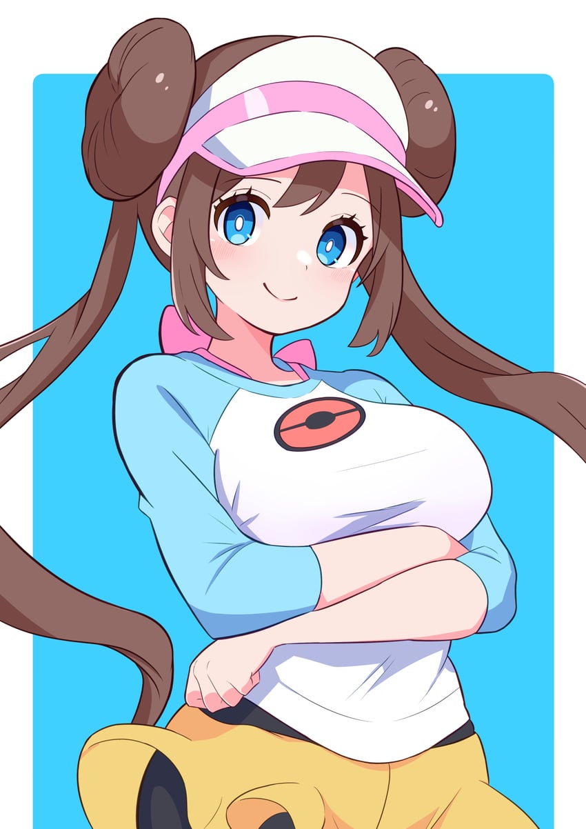 rosa (pokemon and 1 more) drawn by gmkz_kawaii