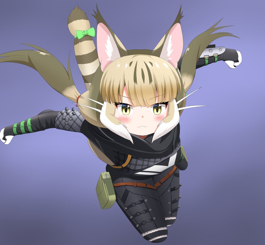 wraith and jungle cat (kemono friends and 2 more) drawn by shin01571