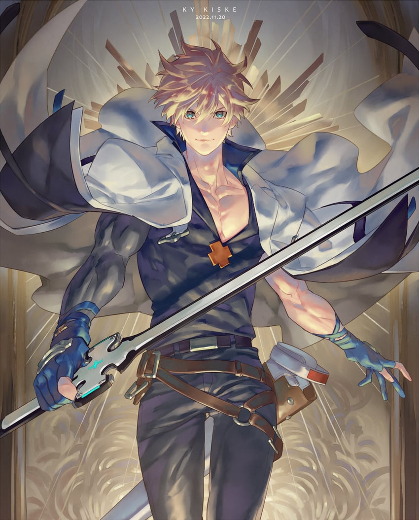ky kiske (guilty gear and 1 more) drawn by talgi
