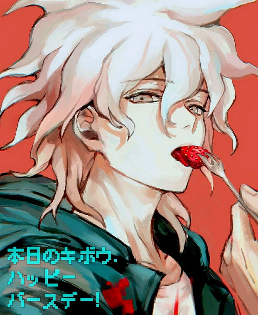 komaeda nagito (danganronpa and 1 more) drawn by carnivaleean