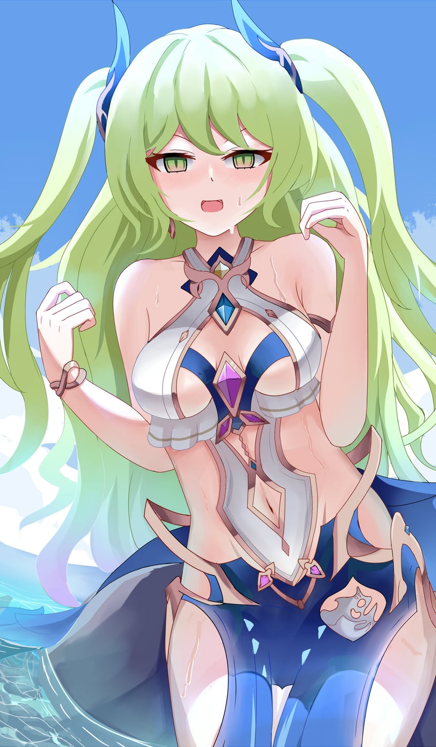 mobius (honkai and 1 more) drawn by waff_waffu