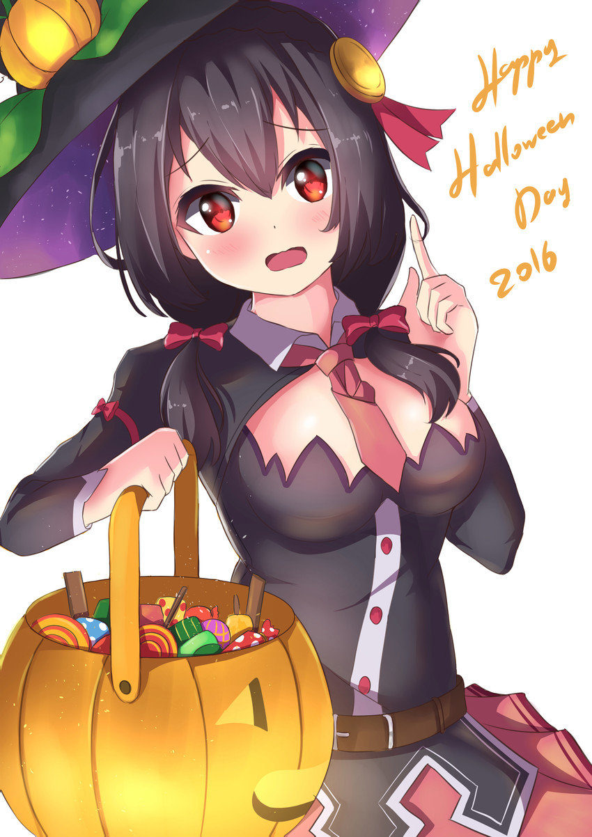 yunyun (kono subarashii sekai ni shukufuku wo!) drawn by holmemee