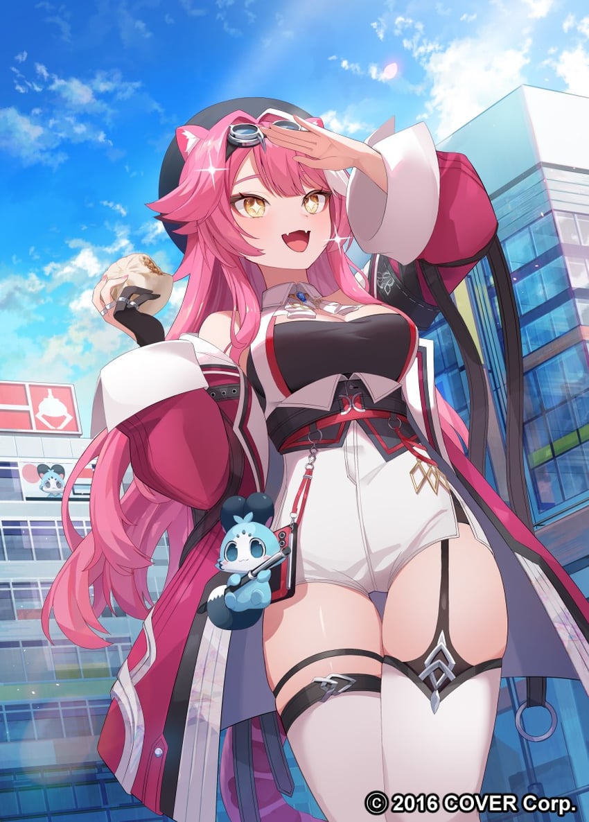 raora panthera (hololive and 1 more) drawn by tamago_nezumi