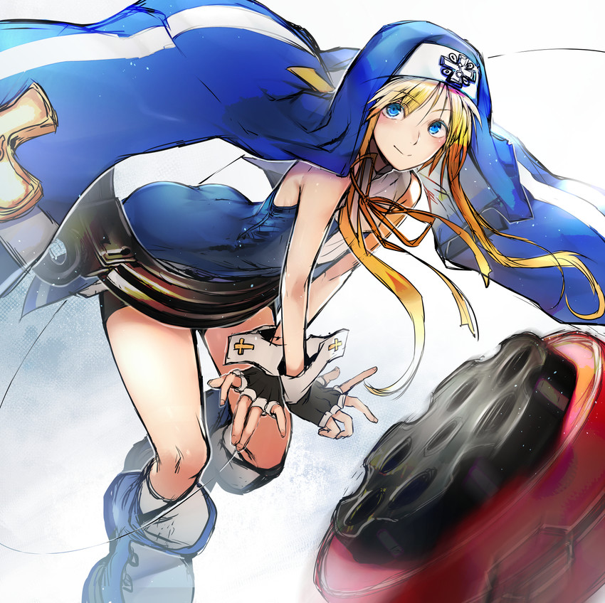 bridget (guilty gear and 1 more) drawn by nishiide_kengorou
