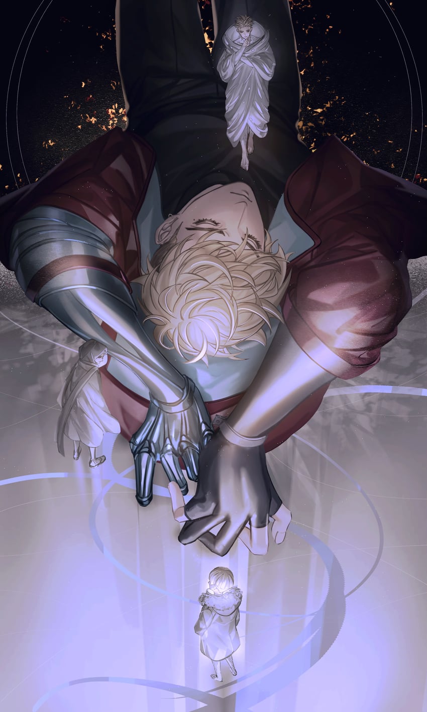 vash the stampede and millions knives (trigun and 1 more) drawn by yakikesen