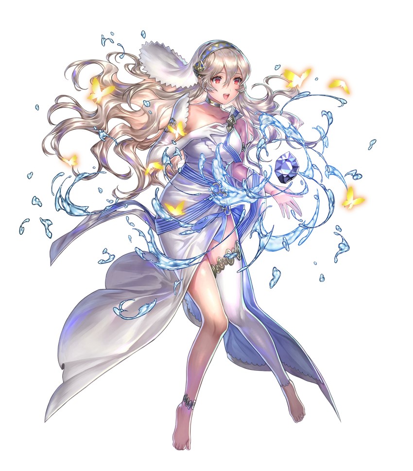 female corrin (fire emblem and 2 more) drawn by sencha_(senchat)
