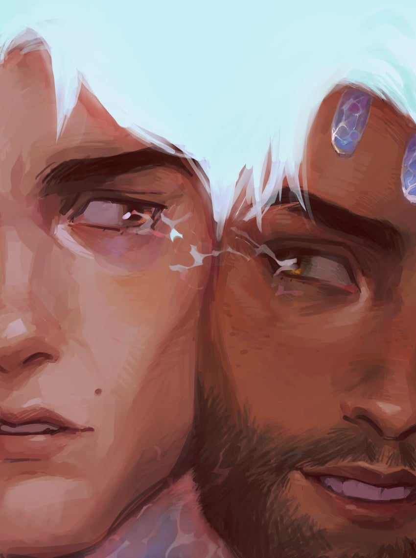 jayce, viktor, and arcane jayce (league of legends and 1 more) drawn by 6_teh