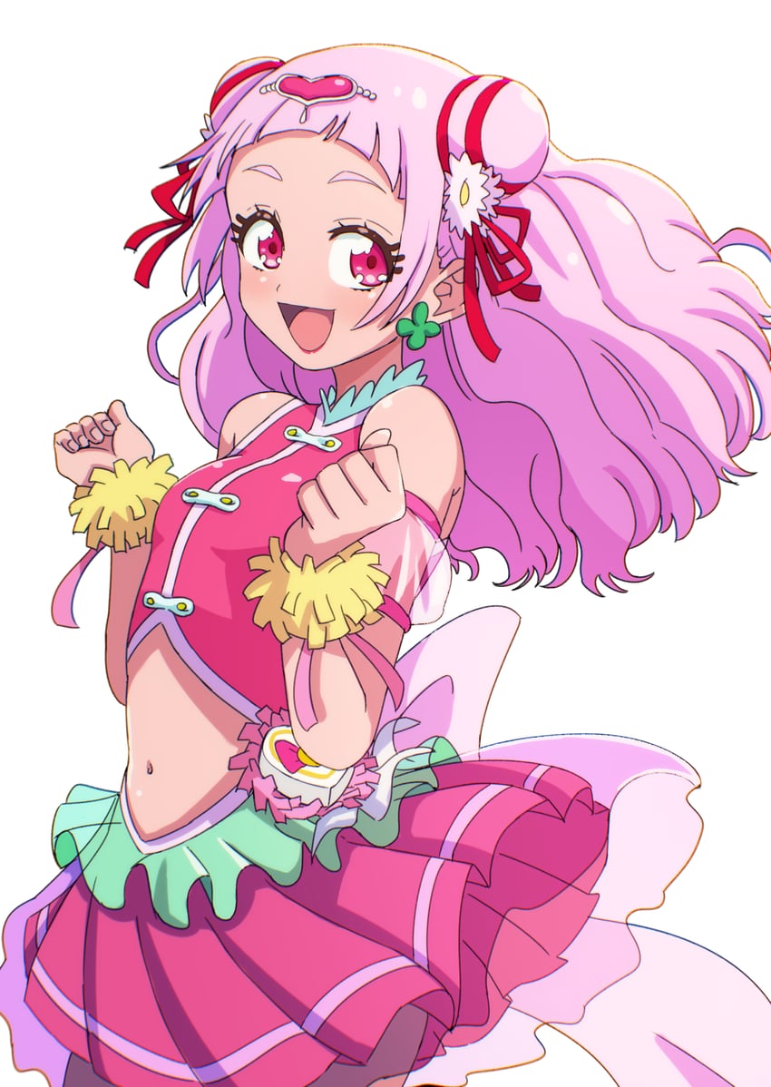 nono hana and cure yell (precure and 1 more) drawn by hakuino_hakase