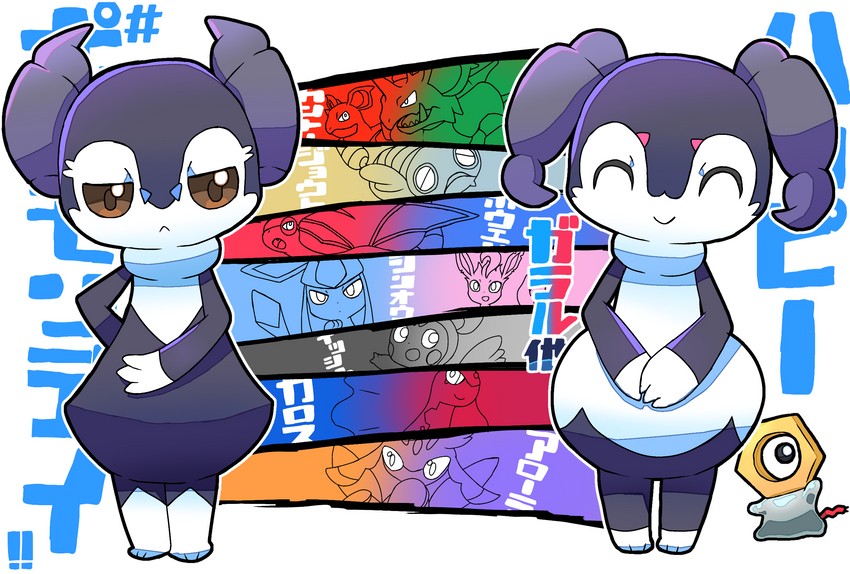 glaceon, leafeon, flygon, emolga, lurantis, and 6 more (pokemon) drawn by forte_(pixiv26247143)