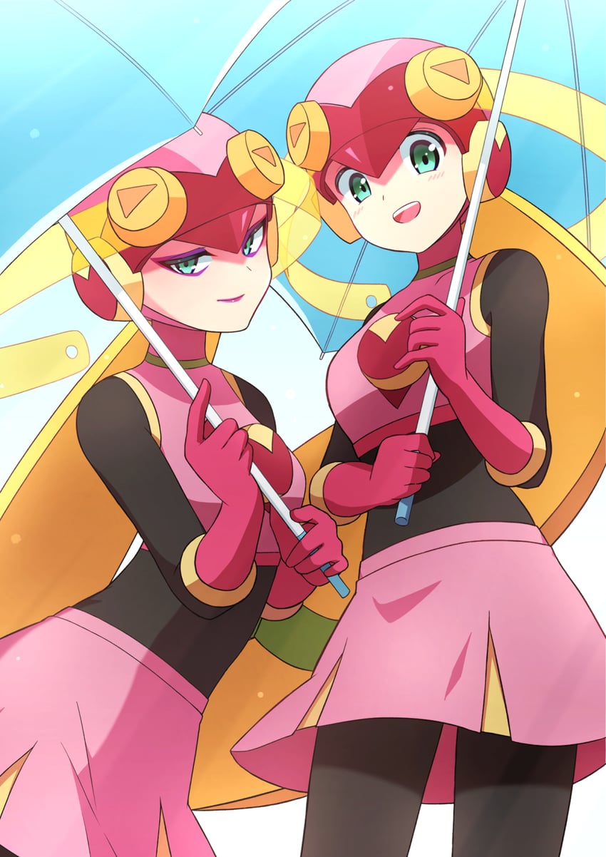 roll.exe (mega man and 1 more) drawn by kikopoko11