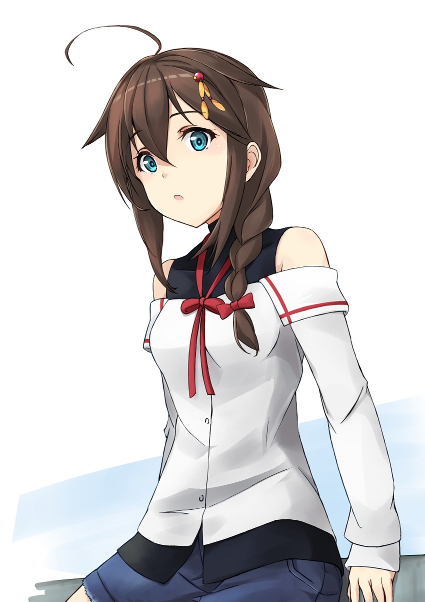 shigure and shigure kai ni (kantai collection) drawn by minosu