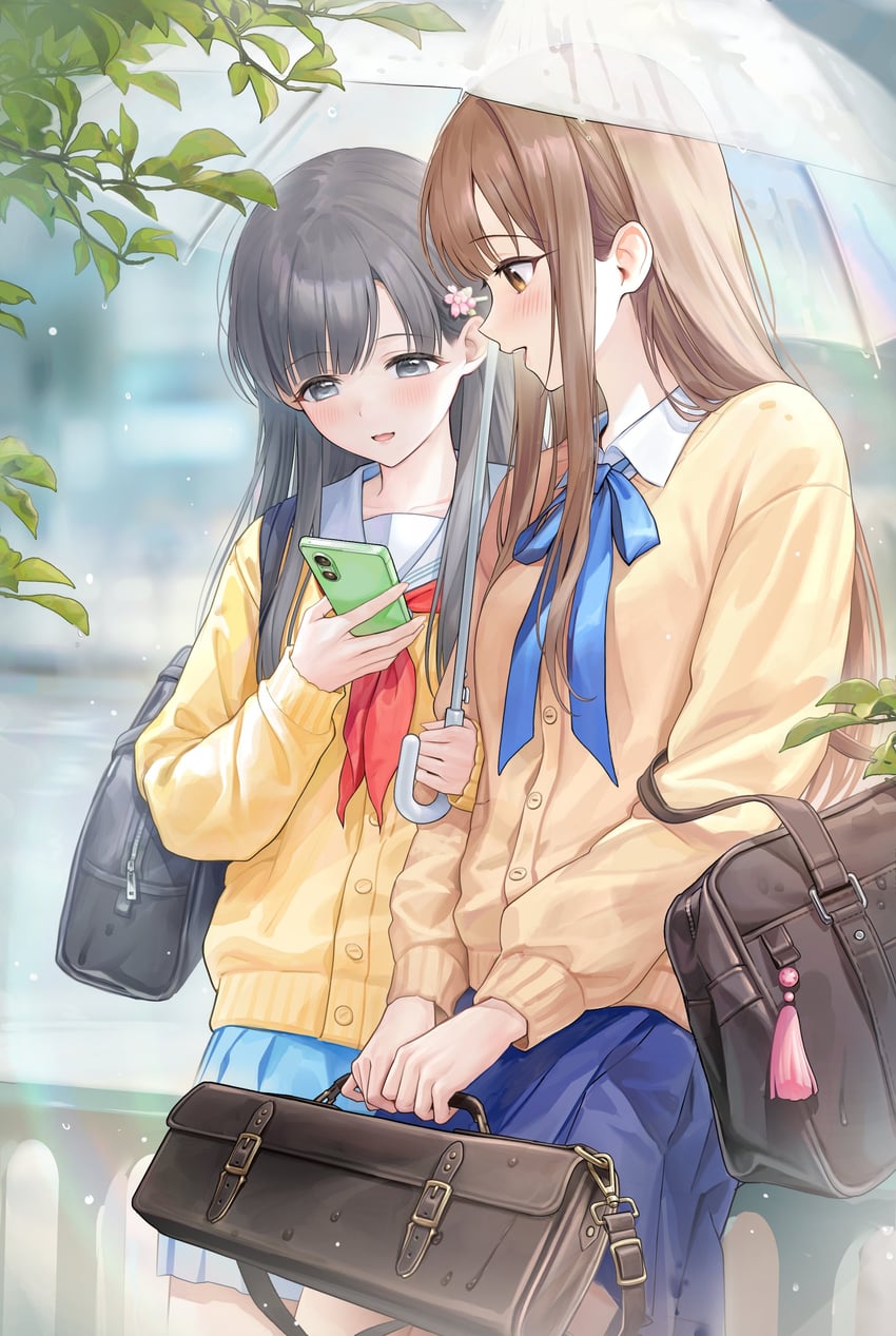 kobayakawa sae and mizumoto yukari (idolmaster and 2 more) drawn by tag_(tf18080512)