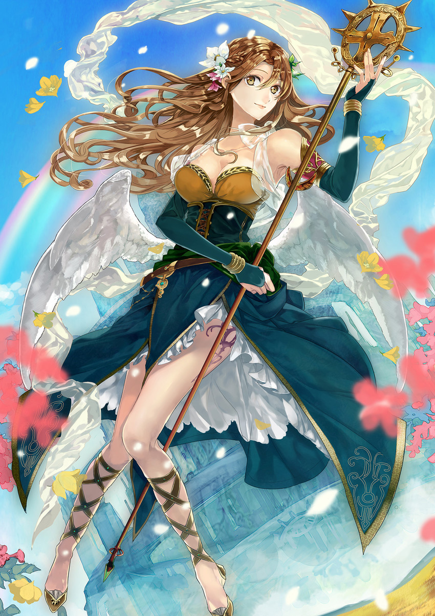rosmerta (shingoku no valhalla gate and 1 more) drawn by fujiwara_truffe
