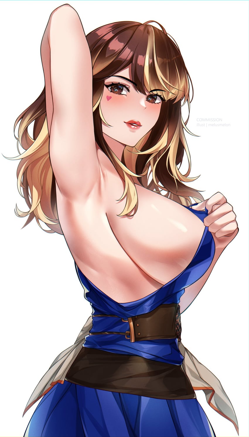 warrior of light (final fantasy and 1 more) drawn by melusmelon