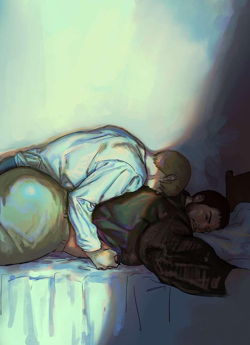 leon s. kennedy and chris redfield (resident evil and 1 more) drawn by 123456dyom