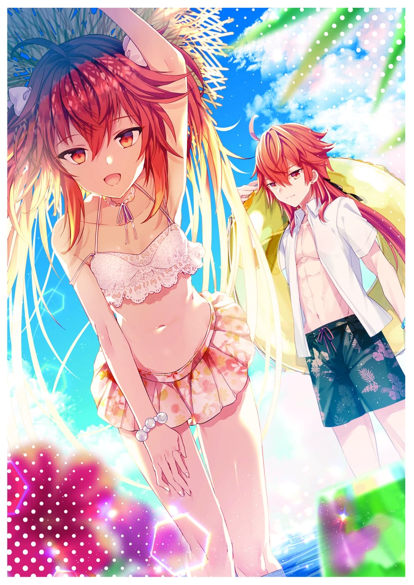 rama and sita (fate and 2 more) drawn by satoimo_(3311_mi)