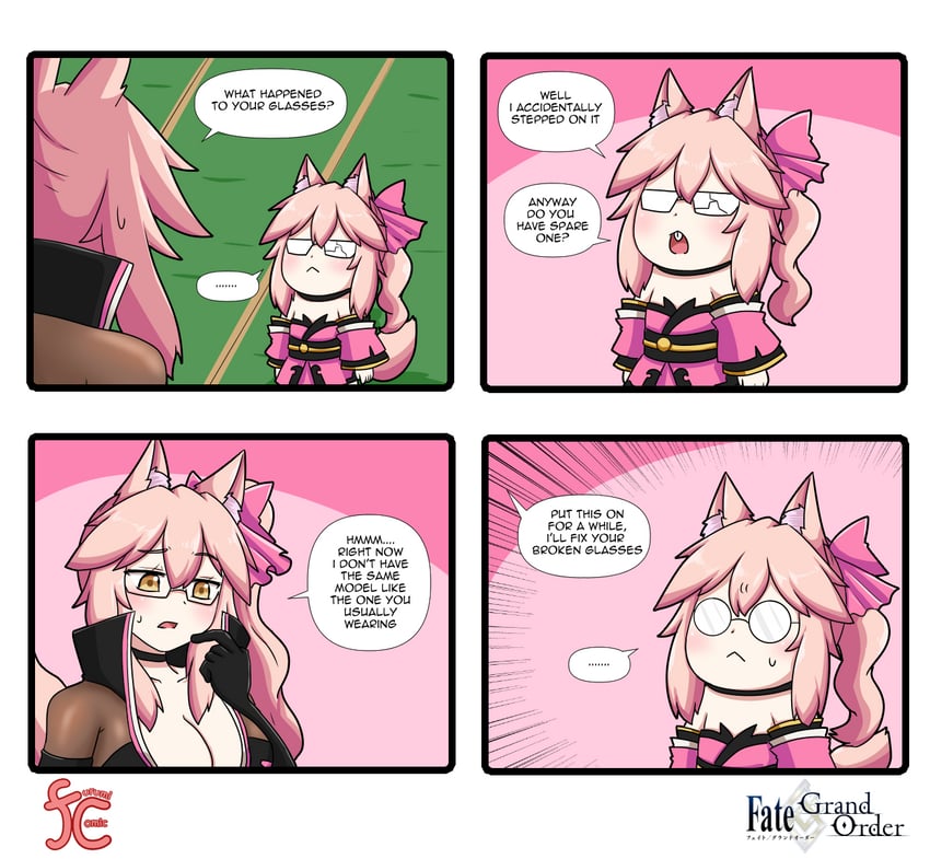 tamamo and koyanskaya (fate and 1 more) drawn by keita_naruzawa
