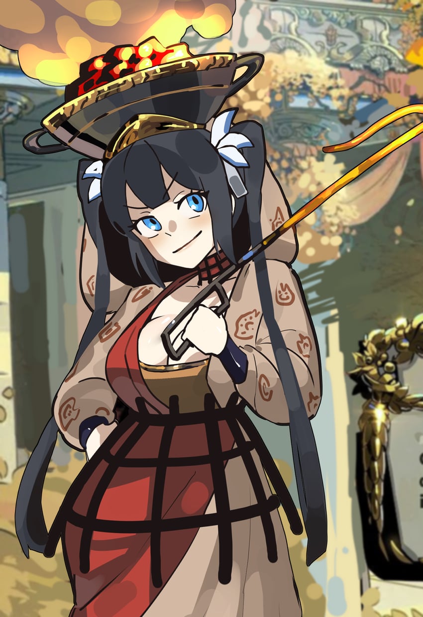 hestia (dungeon ni deai wo motomeru no wa machigatteiru darou ka and 2 more) drawn by dingotoad
