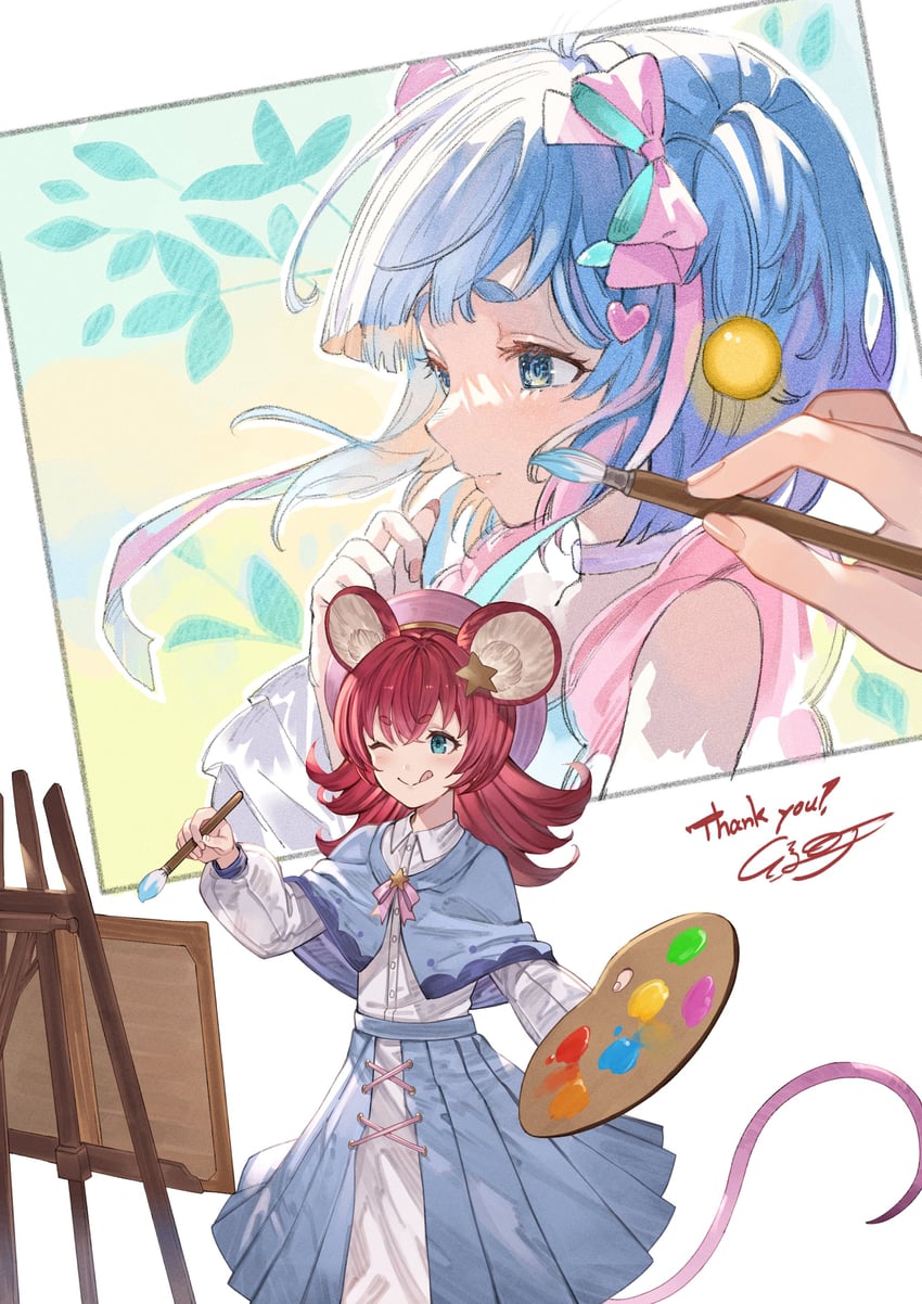 moon jelly (original and 1 more) drawn by ayacho